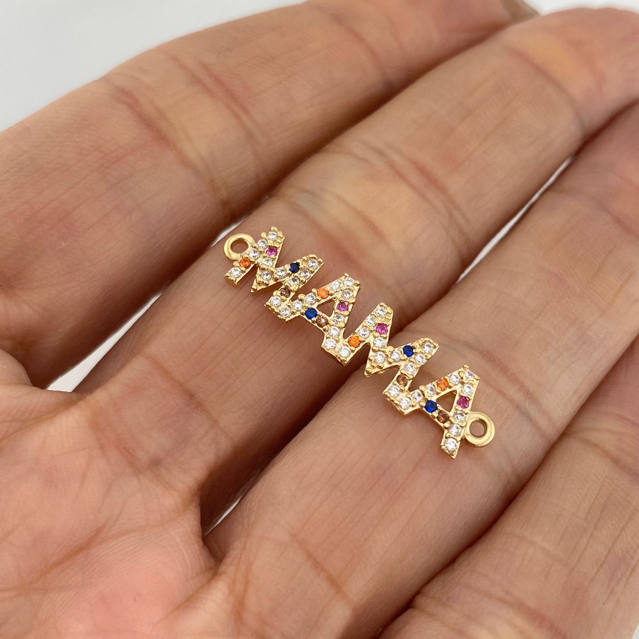 Charm Mama 1.25 g / 1 1/4 in 18K Yellow Gold