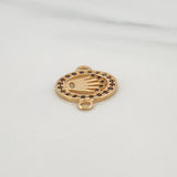 Herraje Corona 1.75 g / 3/4 in Oro Amarillo 18K