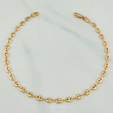 Tobillera Gc Diamantado 3.75 g / 10 3/4 in / 3.95 mm Oro Amarillo 18K