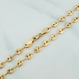 Tobillera Gc Diamantado 3.75 g / 10 3/4 in / 3.95 mm Oro Amarillo 18K