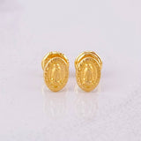 Topos Virgen de Guadalupe 0.5g / in / 6.6mm Oro Amarillo 18K