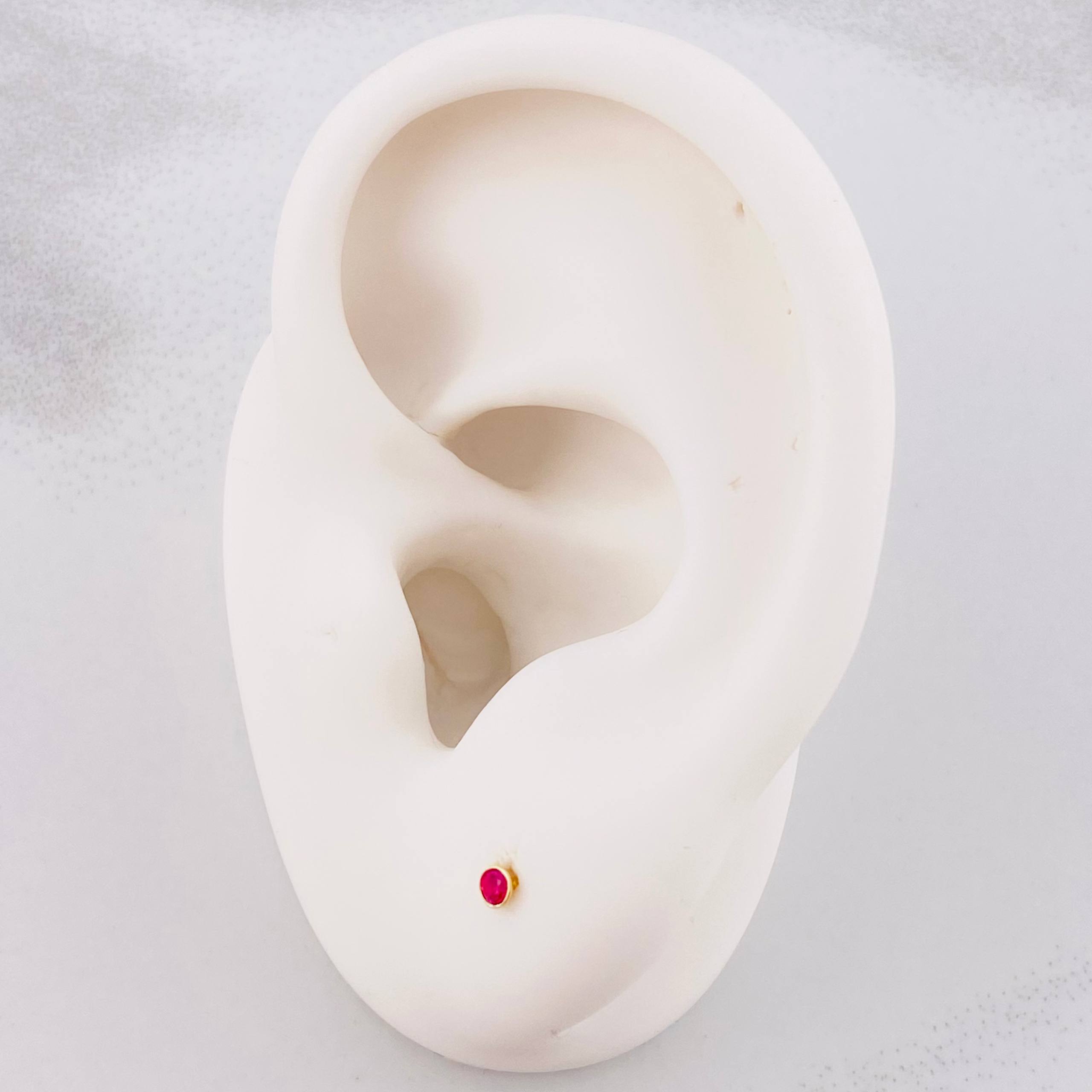 Topos Bisel 0.35g / in / 2.3mm Oro Amarillo 18K