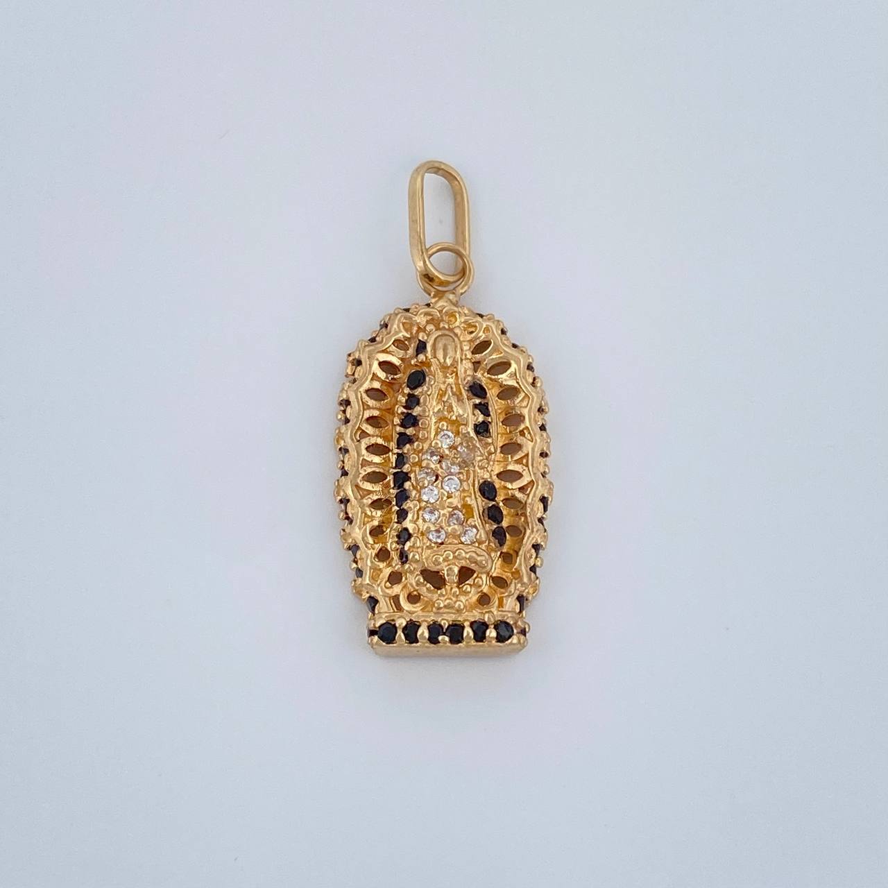 Dije Virgen Guadalupe 2.75gr / 1 in / Oro Amarillo 18K &