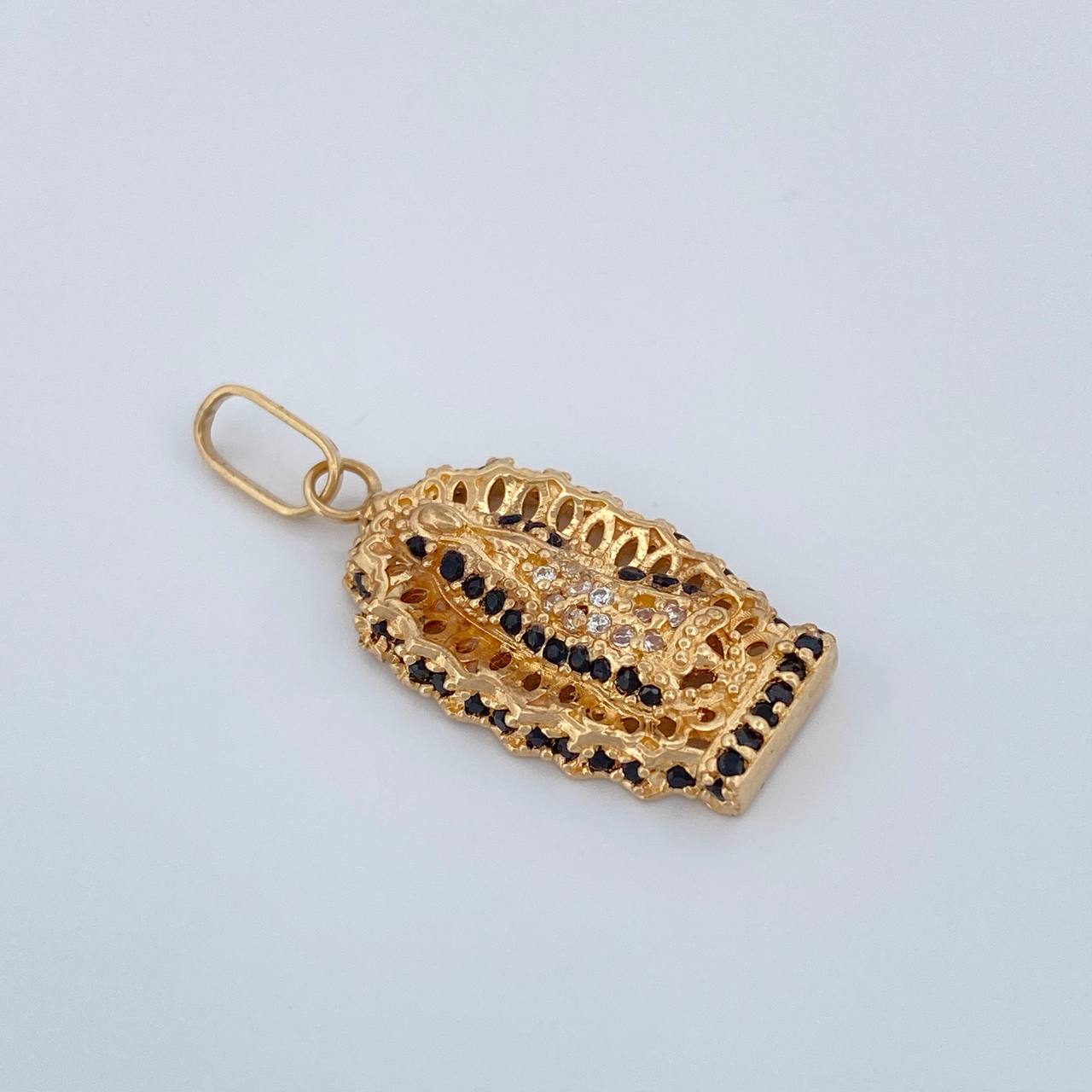 Dije Virgen Guadalupe 2.75gr / 1 in / Oro Amarillo 18K &