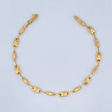 Pulso Rustico Corona 3.35gr / 8 1/2 in / 4mm Oro Amarillo 18K $