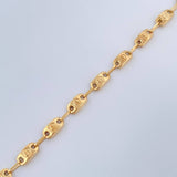 Pulso Rustico Tornillo 3.8gr / 8 1/4 in / 4mm Oro Amarillo 18K $