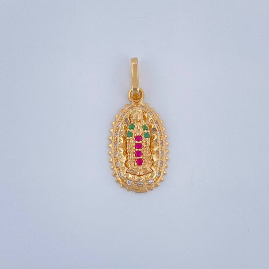 Dije Virgen de Guadalupe 1.5gr / 1 in / Oro Amarillo 18K %