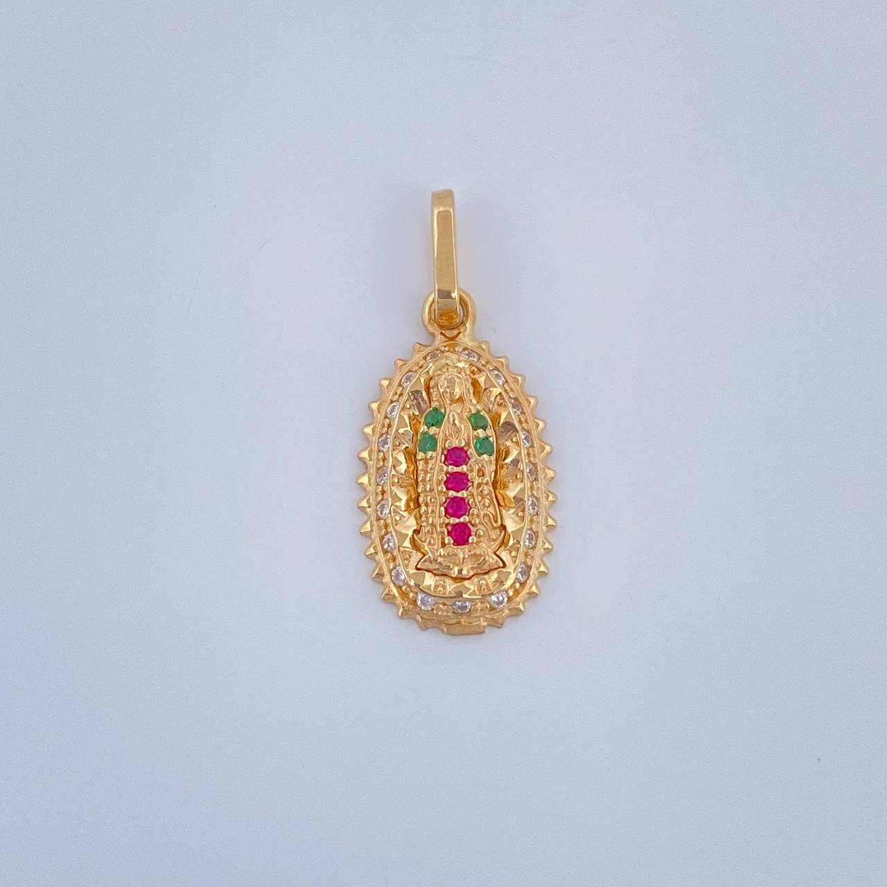 Dije Virgen de Guadalupe 1.5gr / 3/4 in / Oro Amarillo 18K &