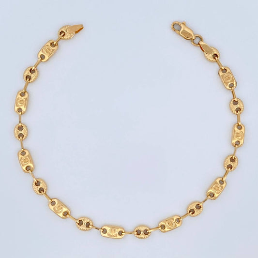 Pulso GC Tornillo 3.65gr / 8 1/4 in / 4mm Oro Amarillo 18K %