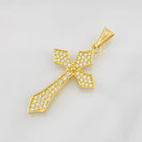 Dije Cruz 2.05g / 1 1/2 in Oro Amarillo 18K