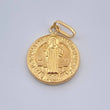Dije San Benito 0.9gr / 3/4 in / Oro Amarillo 18K $