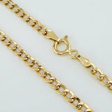 Cadena Cubana 4.7gr / 23 1/2 in / 3mm Oro Amarillo +1 18K *