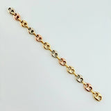 Herraje Retazo GC 12 Eslabones 1.8gr / 3 3/4 in / 5.4mm Tres Oros 18K