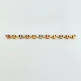 Herraje Retazo GC 11 Eslabones 1.65gr / 3 1/2 in / 5.4mm Tres Oros 18K