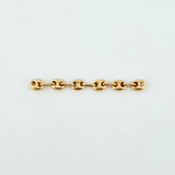 Herraje Retazo GC 6 Eslabones 04gr / 1 1/2 in / 3.3mm Oro Amarillo 18K