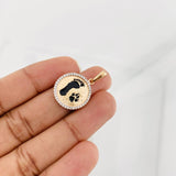 Dije Huellas 3.15g / 1 in Oro Rosa 18K