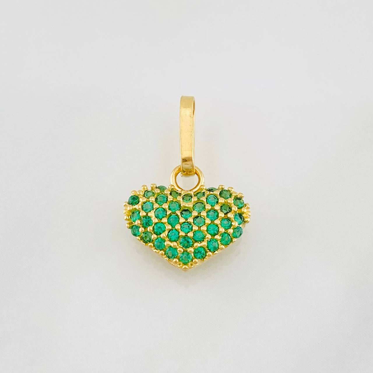 Heart Pendant 0.9g / 1/2 in Yellow Gold 18K