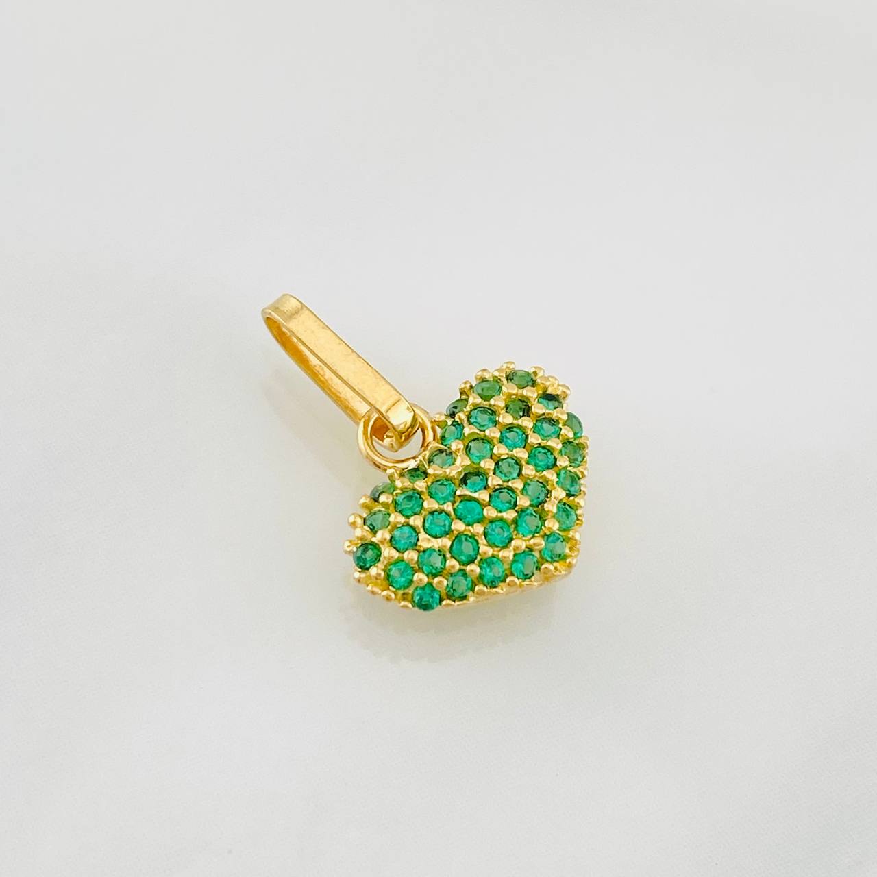 Heart Pendant 0.9g / 1/2 in Yellow Gold 18K