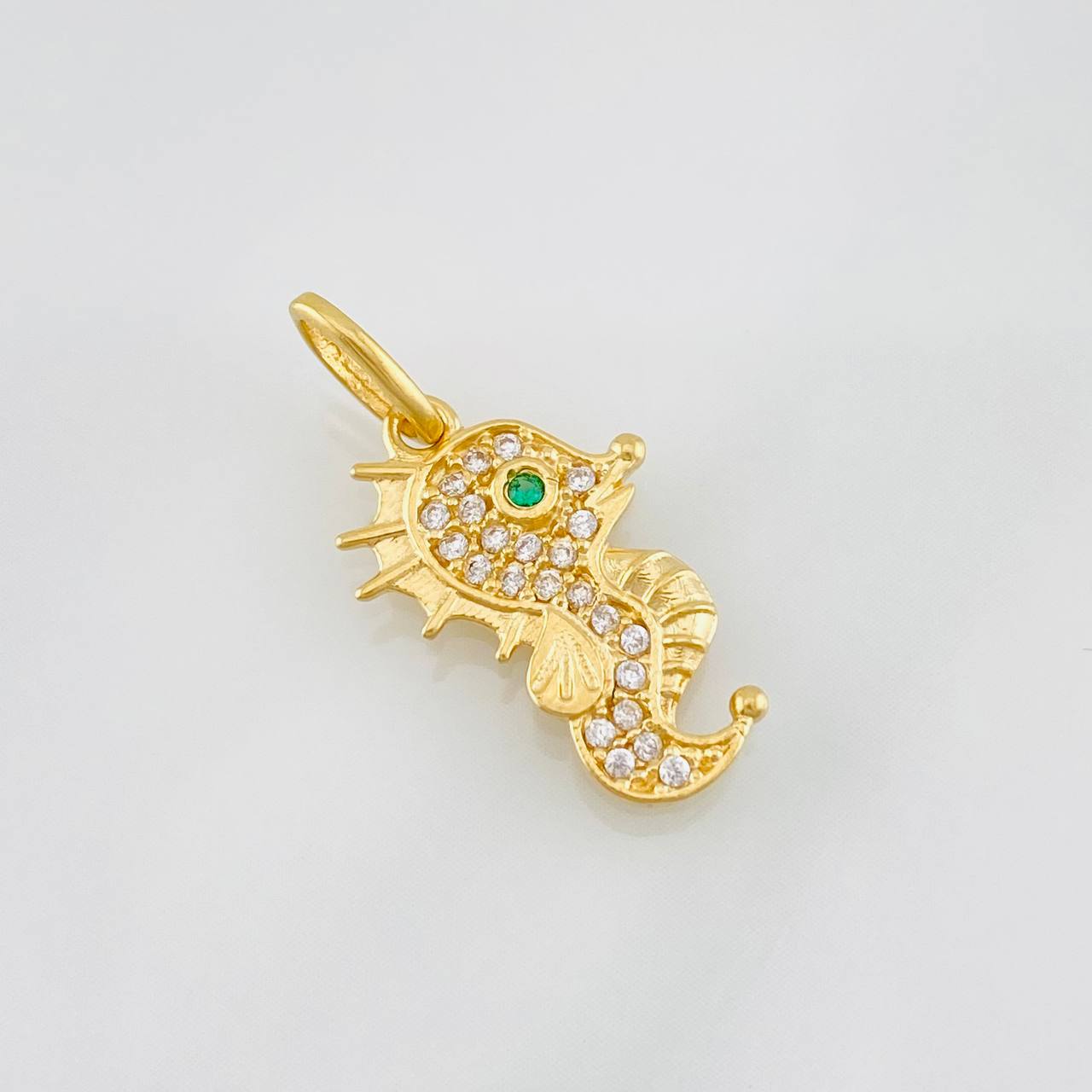 Dije Caballito de Mar 1.35g / 3/4 in Oro Amarillo 18K