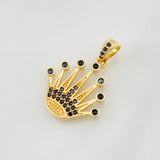 Dije Corona 2.25g / 3/4 in Oro Amarillo 18K