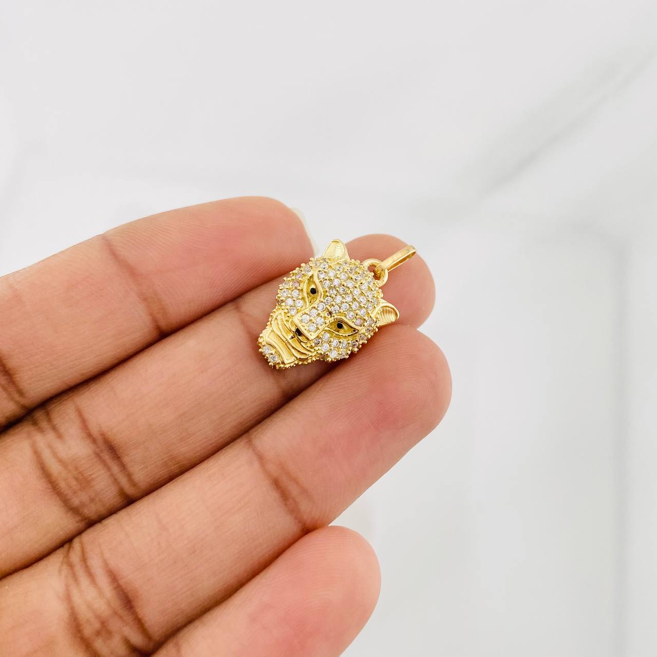 Pendant Panther 2.9g / 1 in Yellow Gold 18K