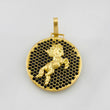Dije Caballo 3.6g / 1 in Oro Amarillo 18K