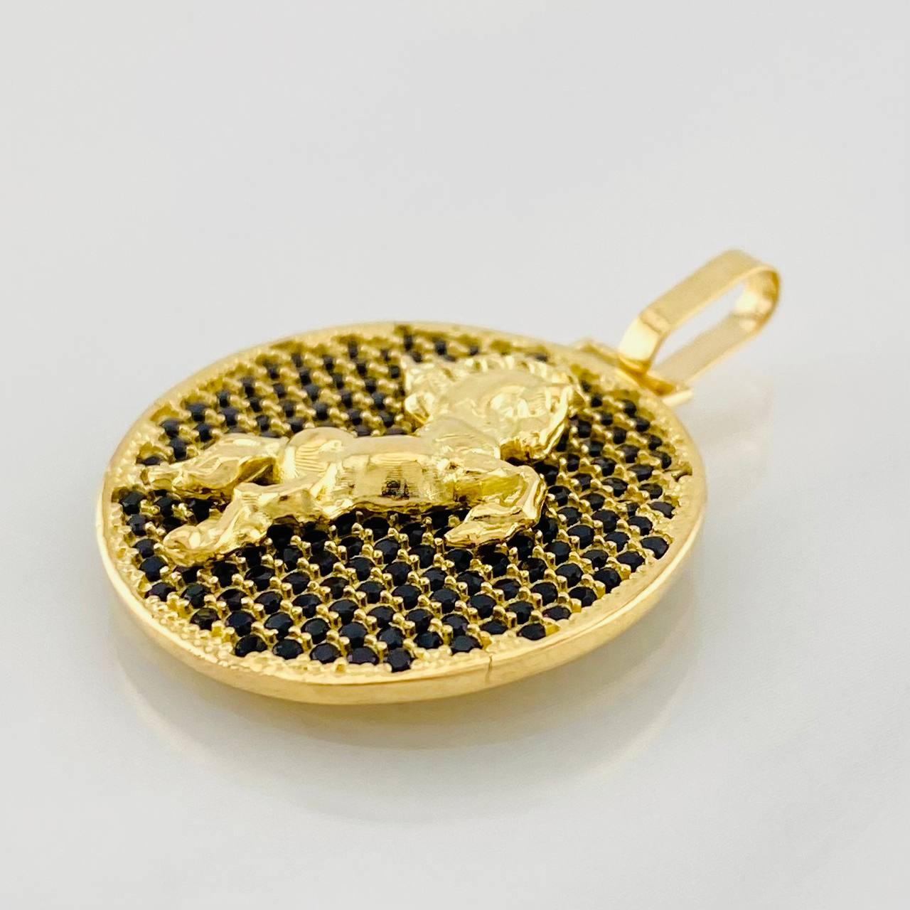 Dije Caballo 3.6g / 1 in Oro Amarillo 18K