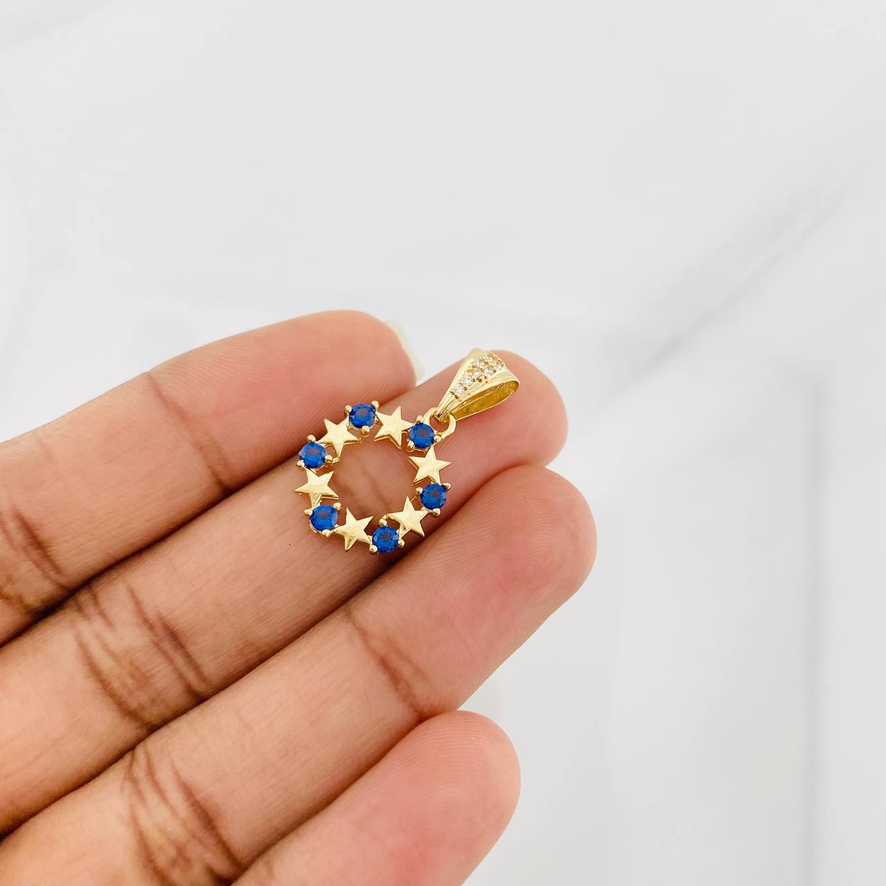 Pendant Stars 1.85g / 1 in Yellow 18K Gold