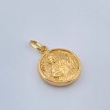 Dije San Jundas 0.8gr / 3/4 in / Oro Amarillo 18K $