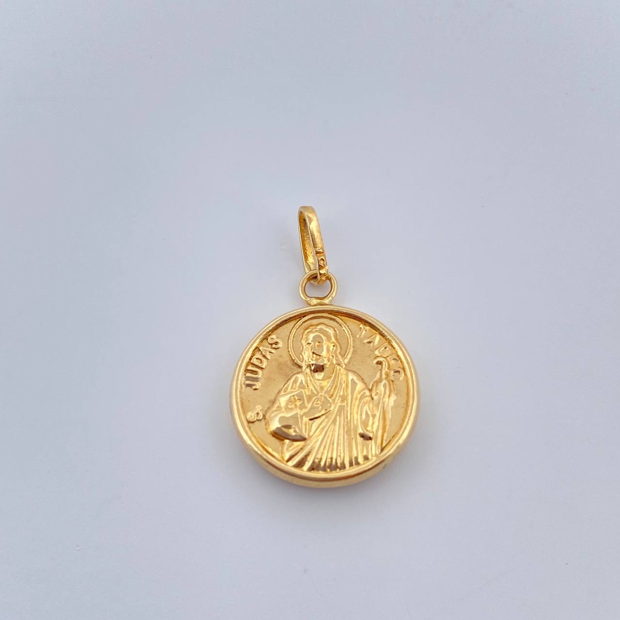 Dije San Jundas 0.8gr / 3/4 in / Oro Amarillo 18K $