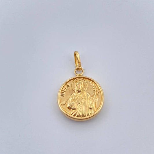 Dije San Jundas 0.8gr / 3/4 in / Oro Amarillo 18K $