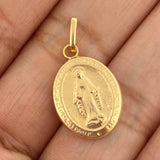 Pendant Maria Milagrosa 0.85gr / 3/4 in / 18K Gold $