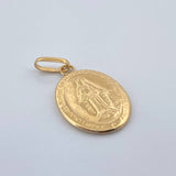 Pendant Maria Milagrosa 0.85gr / 3/4 in / 18K Gold $