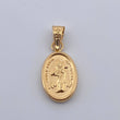 Dije Virgen María Auxiliadora  0.7gr / 3/4 in / Oro Amarillo 18K $
