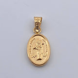 Dije Virgen María Auxiliadora  0.7gr / 3/4 in / Oro Amarillo 18K $