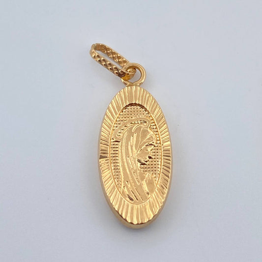 Dije Virgen Maria 1.1gr / 3/4 in / Oro Amarillo 18K $