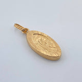 Dije Virgen Maria 1.1gr / 3/4 in / Oro Amarillo 18K $