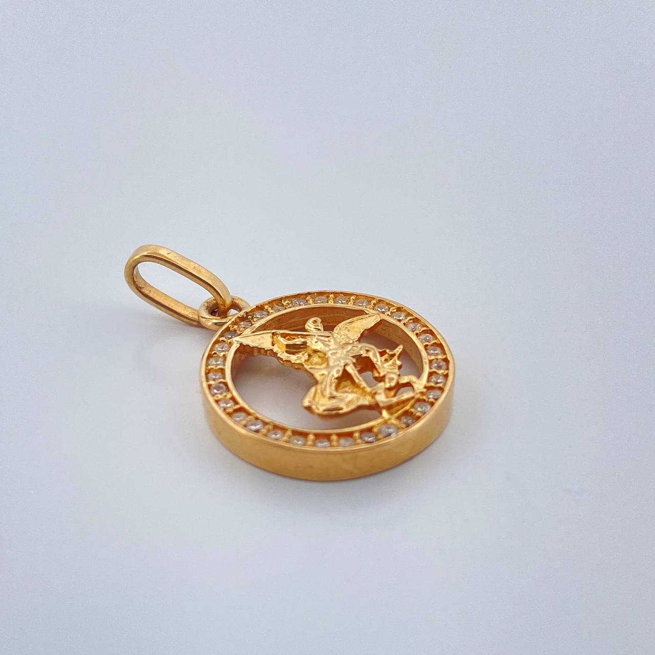 Dije San Miguel 2gr / 3/4 in / Oro Amarillo 18K $
