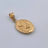 Divine Child Pendant 0.65gr / 3/4 in / 18K Gold $