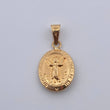 Divine Child Pendant 0.65gr / 3/4 in / 18K Gold $
