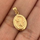 Divine Child Pendant 0.65gr / 3/4 in / 18K Gold $