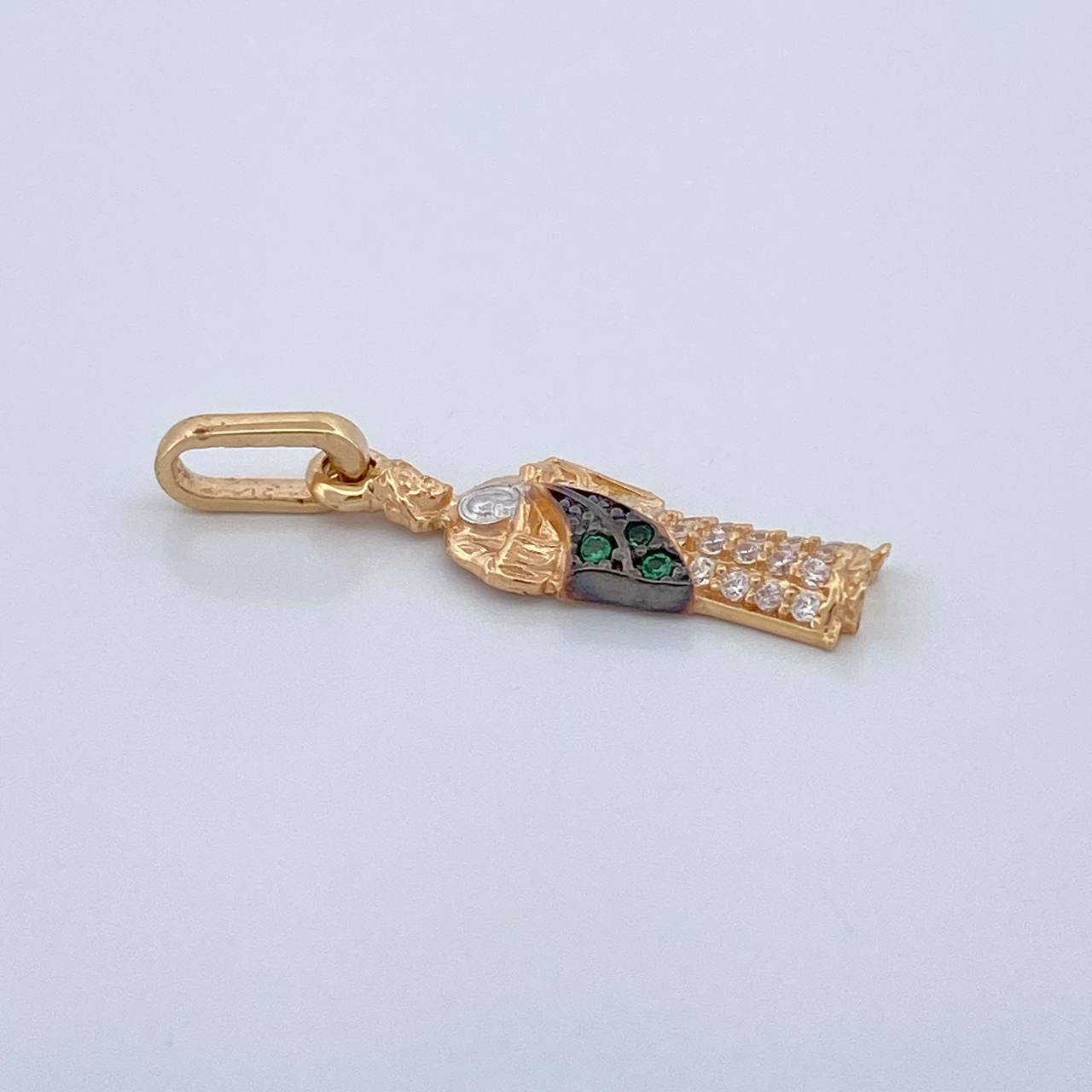 Dije San Judas Tadeo 1.15gr / 1 in / Tres Oros 18K &