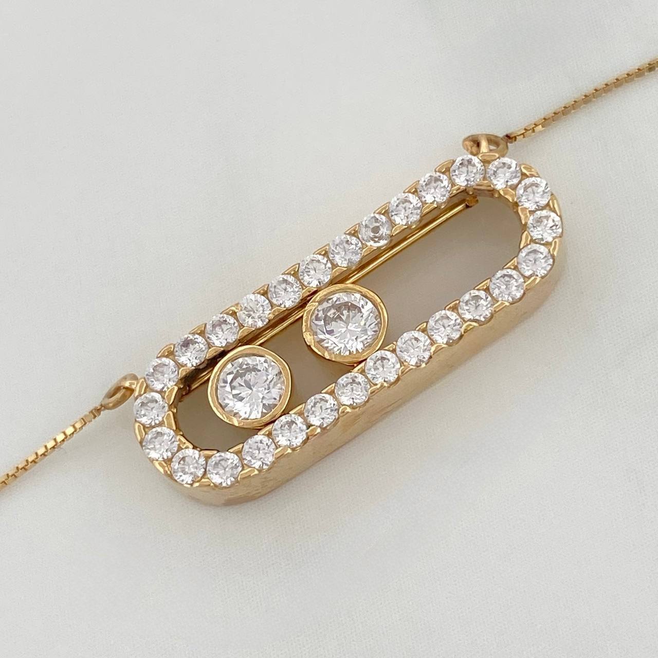 Cadena Veneciana Msk 3.35 g / 16 3/4 in / 0.5 mm Oro Amarillo 18K