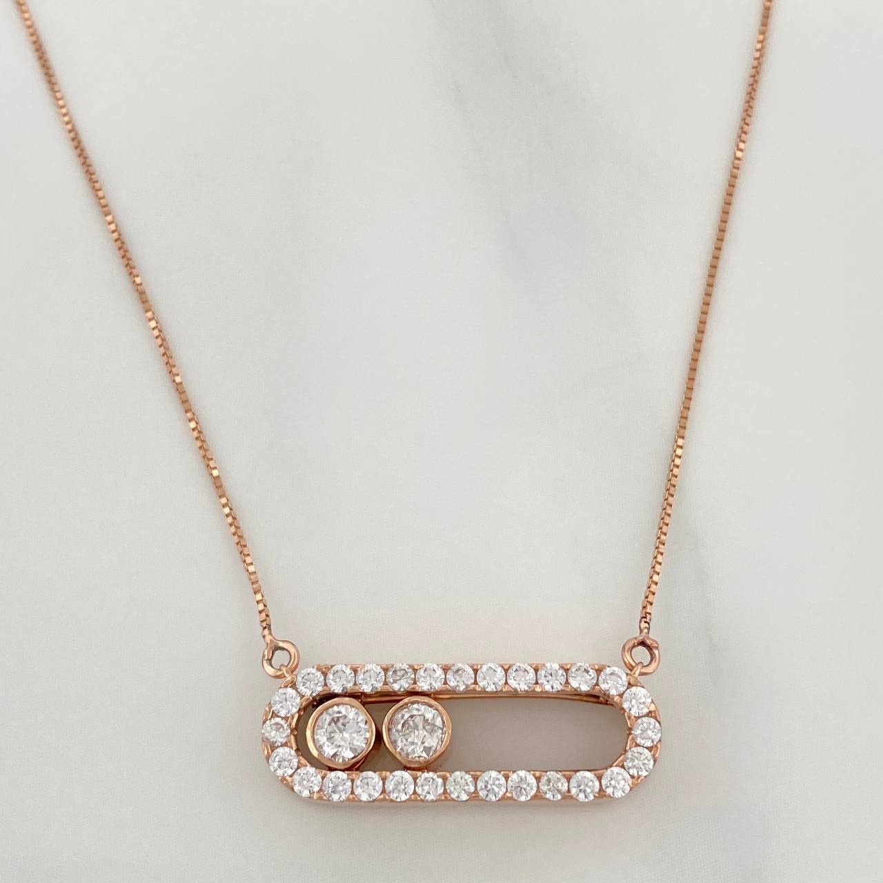 Cadena Veneciana Msk 3.35 g / 18 3/4 in / 0.5 mm Oro Rosa 18K