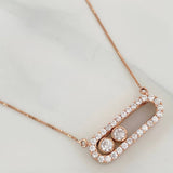 Cadena Veneciana Msk 3.45 g / 18 3/4 in / 0.5 mm Oro Rosa 18K