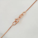 Cadena Veneciana Msk 3.45 g / 18 3/4 in / 0.5 mm Oro Rosa 18K