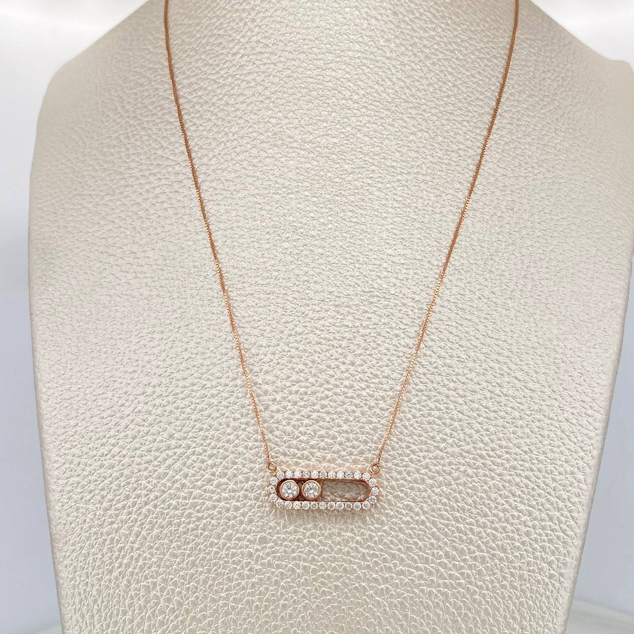 Venetian Chain Msk 3.45 g / 18 1/2 in / 0.5 mm 18K Rose Gold