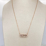 Cadena Veneciana Msk 3.35 g / 18 3/4 in / 0.5 mm Oro Rosa 18K