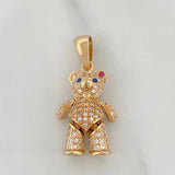 Dije Oso Articulado 4.65 g / 1 1/4 in Oro Amarillo 18K