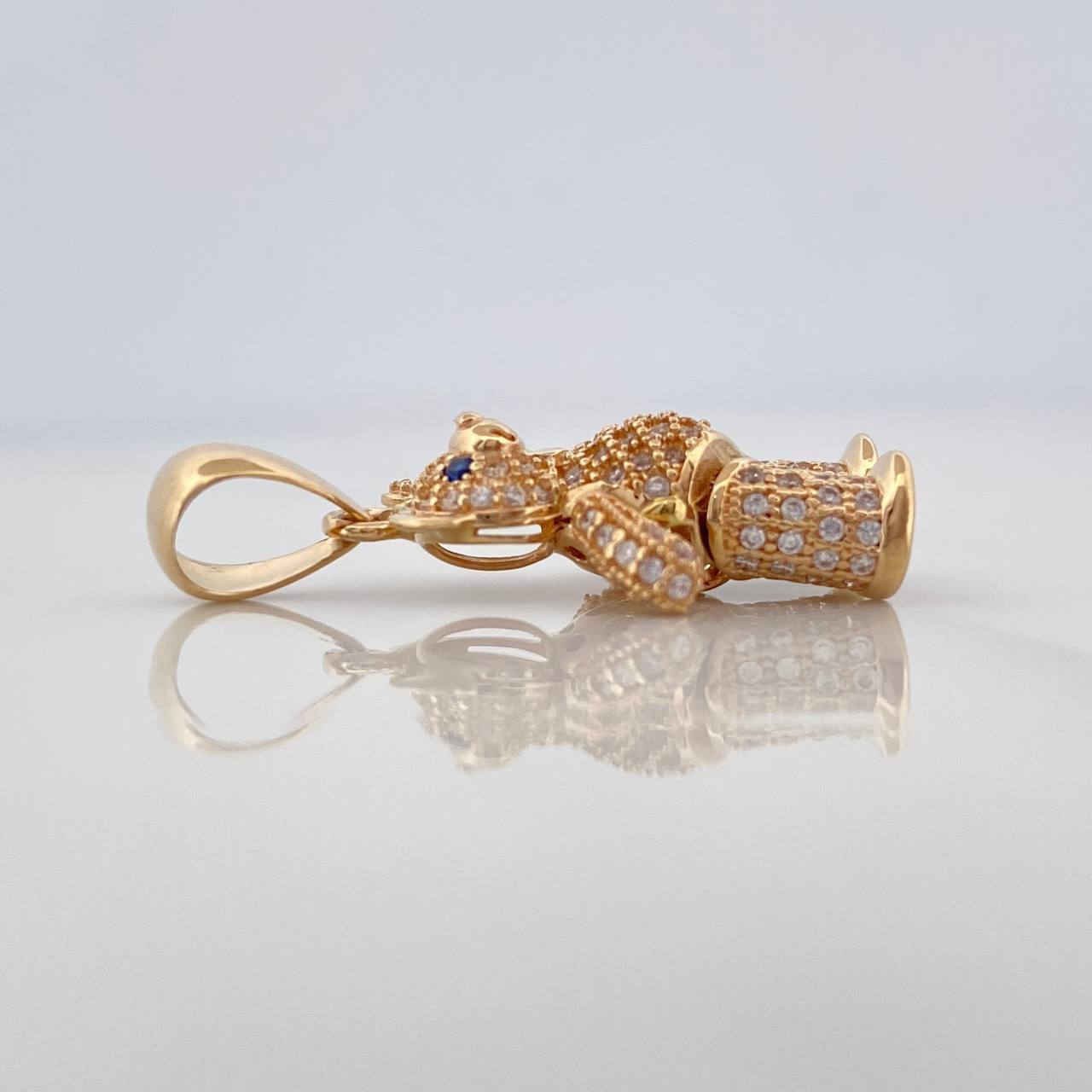 Dije Oso Articulado 4.65 g / 1 1/4 in Oro Amarillo 18K